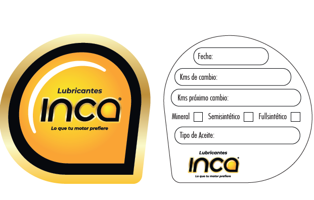 ETIQUETA CAMBIO DE ACEITE
