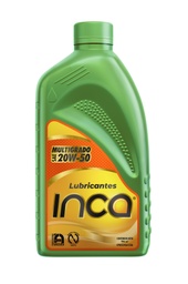 [GAS.SN20W50CJ] INCA MULTIGRADO API SN SAE 20W50 EN CAJA DE 1/4 DE GALON VERDE